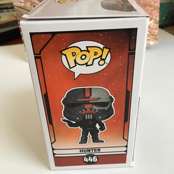 Funko POP! Disney Star Wars HUNTER Bobble-Head Figure The Bad Batch #446 - Picture 3 of 6